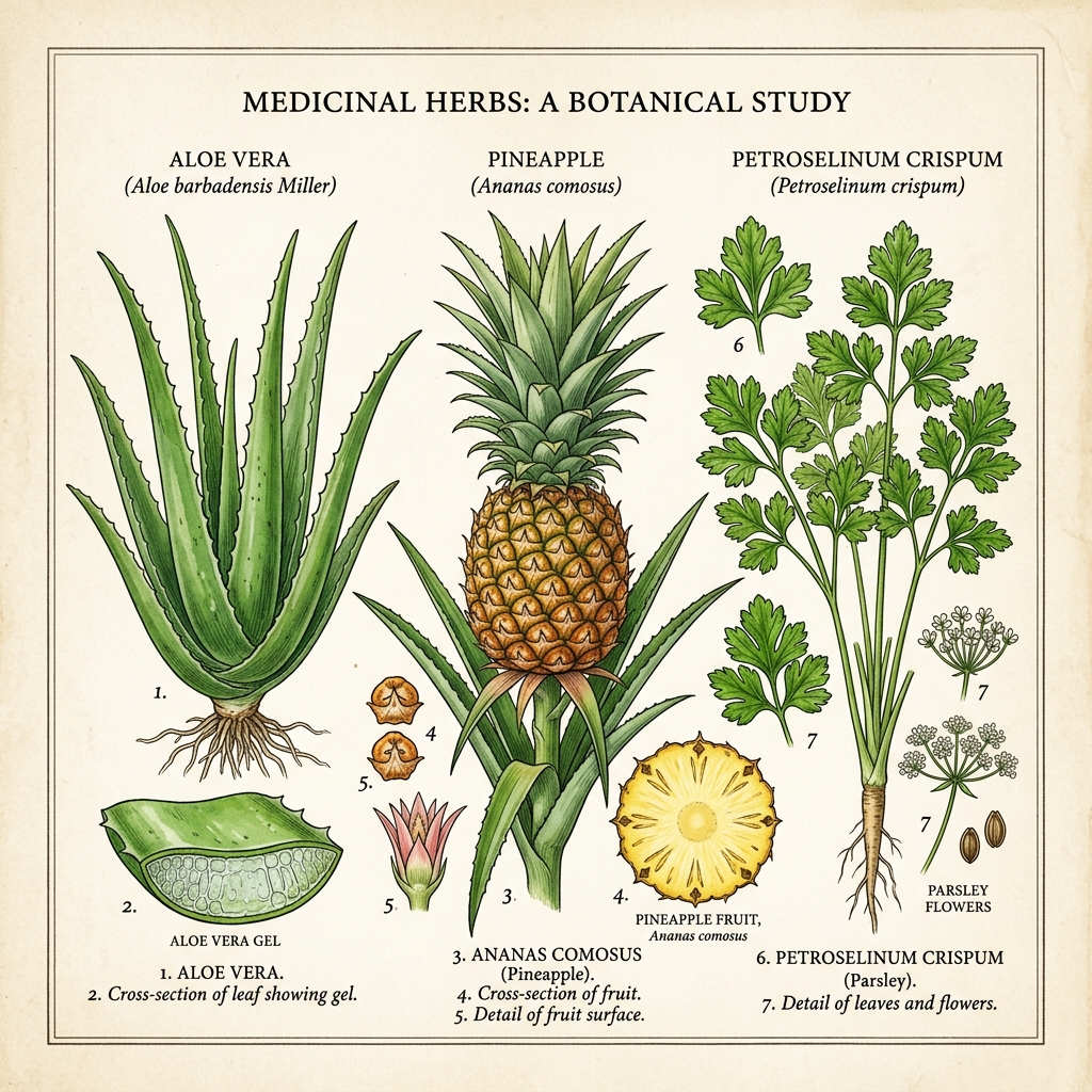 botanisk studie